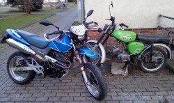 Max (Honda Vigor) und Moritz (Simson S51)