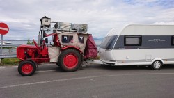 die beiden waren am Polarkreis und wollen im Sept wieder zu Hause sein (Kfz-Kennzeichen &quot;MM&quot;)