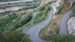 auf dem Weg zum Col du Chaussy