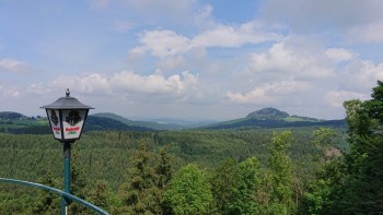 herrlicher Ausblick von der Enzianhütte