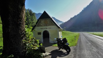 Hengstpass Richtung Altenmarkt (schon a bisserl Rest-Nebel)