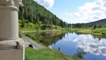 am Hubertussee (nahe Mariazell); &quot;was für Romantiker&quot;